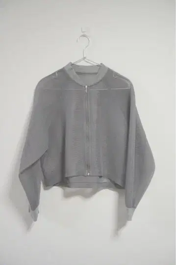 Scrap Book 메쉬 블루종