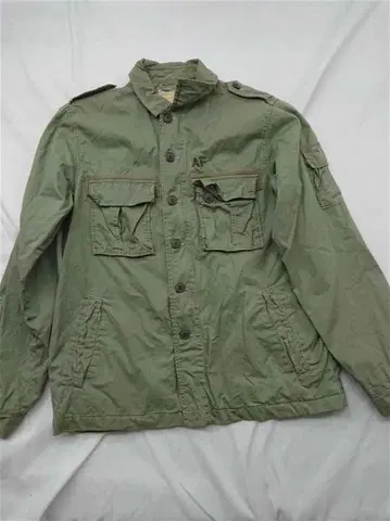 아바크롬비앤피치 밀리터리 자켓 카키 계열 남성용 L 사이즈