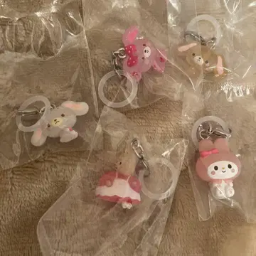 산리오 윳토메지루시 액세서리 5개 세트