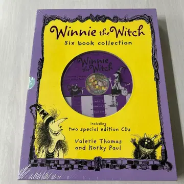 CD 포함 외국도서 위니 더 위치 6권 세트 박스