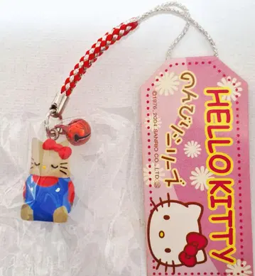 가격 인하 레어 헬로키티 스트랩 한가로운 시리즈 지역 한정 키티