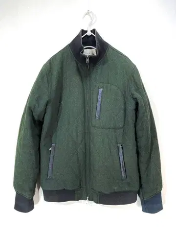 582 STAPLE 본격파 어른의 B계 울 충전솜 퀼팅 자켓