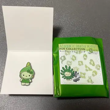 오사카 간사이 만박 일본관 조 키티 핀 배지 부채 히게무시