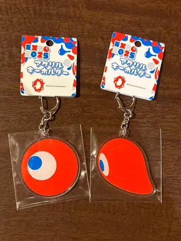 코먀쿠 아크릴 키링 2종 세트 EXPO2025 미야쿠미야쿠