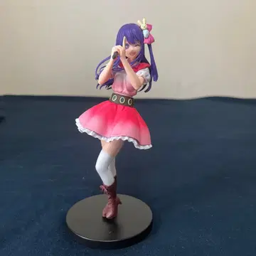 가수풍 피규어 핑크 드레스