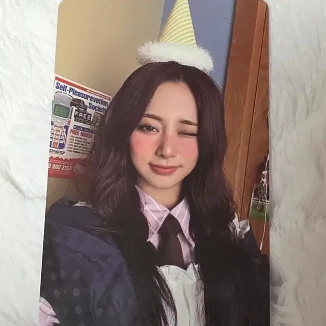 트와이스 10주년 앨범 쯔위 포카 라부리버전