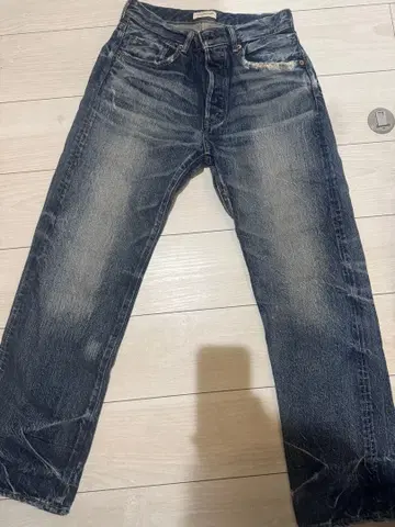 다크 블루 스트레이트 데님