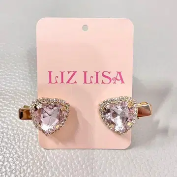 LIZLISA 리즈리사 하트 헤어 클립 헤어핀
