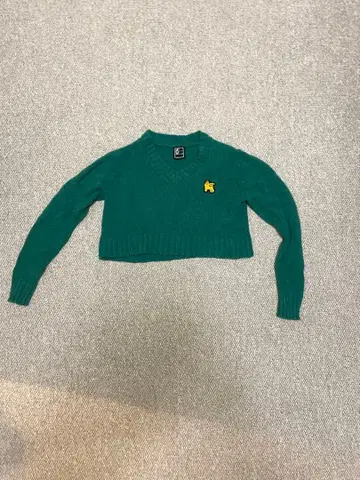 케이타 마루야마 그린 니트 스웨터