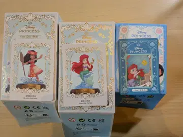 디즈니 프린세스 팝마트 3체