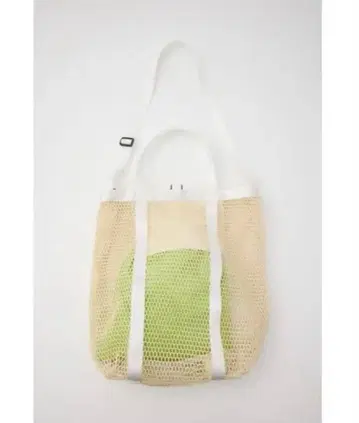 해린 도트 메쉬 백