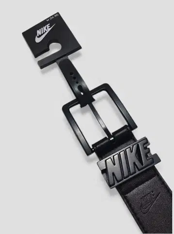 새상품 Nike 나이키 남성용 로고 버클 가죽 벨트