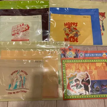 주토피아 해피 복권 K상 J상 세트