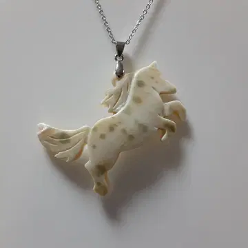 야광 조개 [ 말 ] 펜던트.