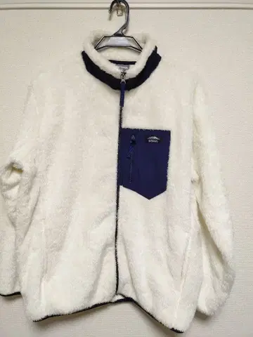 플리스 자켓 XL 화이트