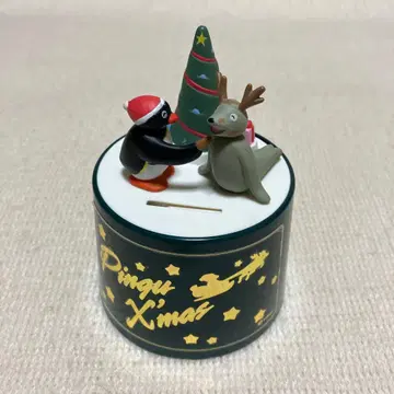 핑구 크리스마스 저금통 레트로 완구