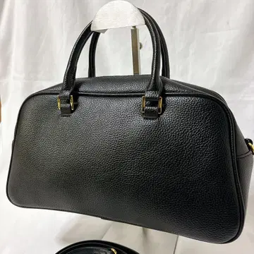 [새상품급] 슬로브 이에나 스퀘어 보스턴 백 블랙 2way 가죽