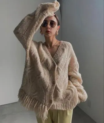 Ameri VINTAGE / 2way 니트 가디건