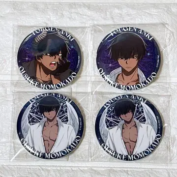 도겐 안키 모모츠노 사쿠스케 파보테리아 천사 악마 캔뱃지