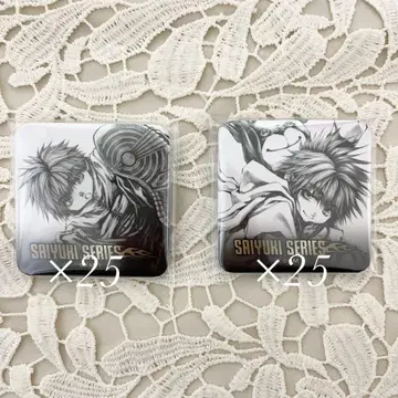 미네쿠라 카즈야 최유기 타워 레코드 연필화 캔뱃지 손오공 치비 손오공