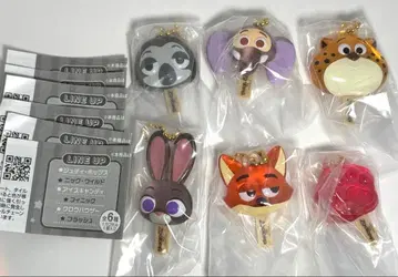 주토피아 아이스캔디 참 전 6종류 컴프 가챠