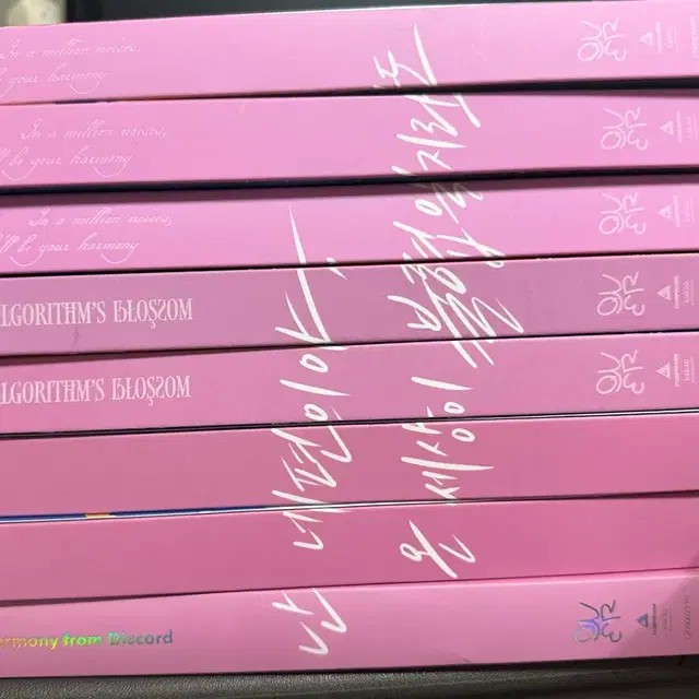 Qwer 앨범 전집 일괄 포토카드 다 있음