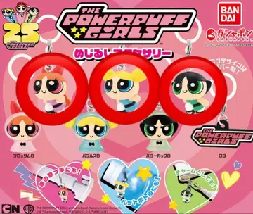 파워퍼프걸스 25주년 메지루시 액세서리 3개 세트