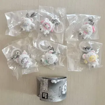 산리오 캐릭터즈 포근포근 스노우 표시 액세서리 컴플리트 세트