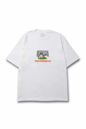 VAULTRROOM FC 티셔츠 화이트