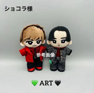 스노우 칠 봉제 인형 의상 ART 아베 료헤이, 메구로 렌