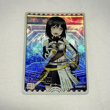 러브 라이브 러브카 미후네 시오코 pe+ 사인 금박 새로 그린 카드