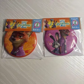 주토피아2 Happy 복권 I상 캔 거울 주디 닉