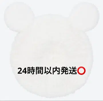 디즈니 미키 마우스 베레모 58cm 화이트