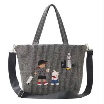 [ 새상품 ] 파밀리아 x 비오는날 백 voyage ( 보야주 ) 그레이