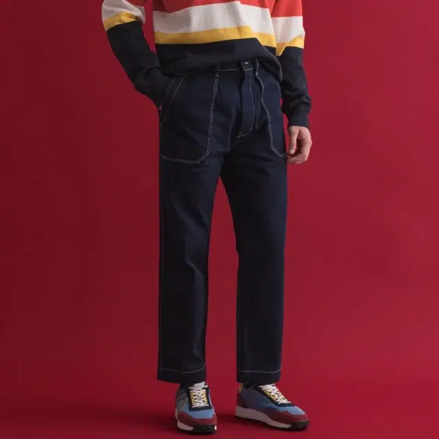GANT 간트 32 BTS 스티치 데님 팬츠 M-바지-351