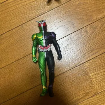 가면라이더 피규어 그린과 블랙