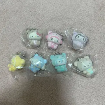 산리오 시크릿 오너먼트 마스코트 컴플리트 세트