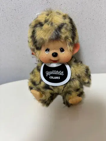 몬치치 colors 레오파드 무늬 키체인