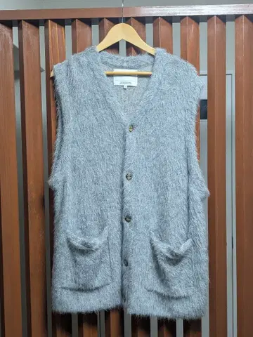 이노우에브라더스 SURI VEST 알파카 혼방 샤기 베스트