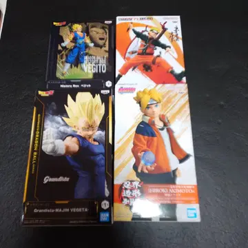 드래곤볼 나루토 피규어 세트