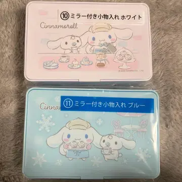 시나모롤 복권 거울 포함 소품함