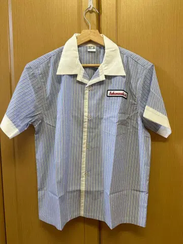 사쿠라자카46 신세카이 Cool 스트라이프 셔츠 M 사이즈