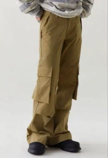 CONP Low-rise hard-shell bootcut pants