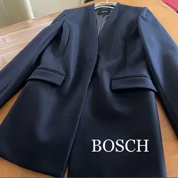 보쉬 BOSCH 고급 노카라 롱 자켓