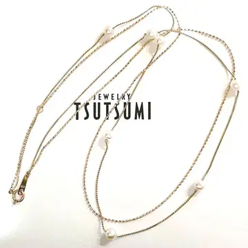 K10 2연 펄 목걸이