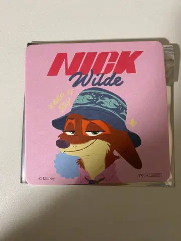 주토피아2 카페 코스터 닉