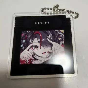 니디가 동명판 POPUP 게임 카세트풍 랜덤 아크링 키링 아메짱