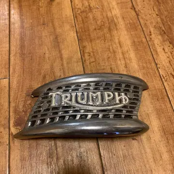 TRIUMPH 메탈 벨트 버클 실버