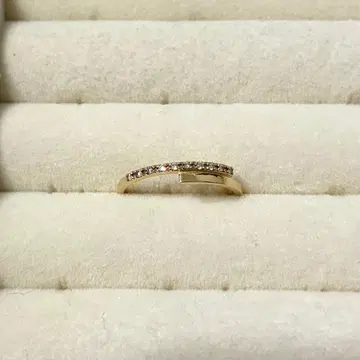 ete K10YG 반지 다이아몬드 11호