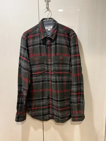 WALLACE & BARNES by J.CREW 체크 플란넬 셔츠 S